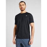New Balance Tehnička sportska majica crna / bijela | shoptok.hr