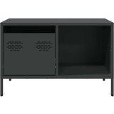 vidaXL Stolić za kavu crni 68,5x50x43,5 cm od hladno valjanog čelika | shoptok.hr