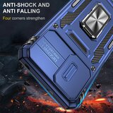 INORCO Za Motorola Moto G13 4G Armor Series PC + TPU, odporno na udarce, telefonsko ohišje Ring Kickstand Cover z drsnim pokrovom kamere, (22033585) | Shoptok.si