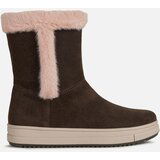 Geox Brown Girls Winter Boots Rebecca WPF - Girls | Shoptok.si