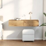  Zidna polica s ladicama umjetnički hrast 100x36x19 cm | shoptok.hr