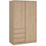 Tvilum Ormar u dekoru hrasta s kliznim vratima u prirodnoj boji 119x200x60 cm Naia – | shoptok.hr