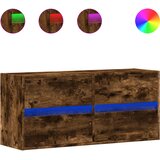  Zidni TV ormarić LED boja dimljenog hrasta 100x31x45 cm | Eponuda.com