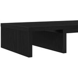 Podesivi stalak za monitor crni hrast 60x24x10,5 cm inženjerski drvo | shoptok.hr