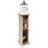 Furnova FMD Okrasna mizica z vrati 88,5 cm barva hrasta, (21914057) | Shoptok.si