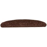  Prostirke za stepenice 15 kom 65x21x4 cm Smeđe poluokrugle velike | shoptok.hr