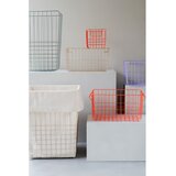 Mette Ditmer Denmark Bež kovinski/tekstilni koš za perilo 64 l Store-It – | Shoptok.si