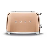 Smeg Toster u ružičasto zlatnoj boji 50's Retro Style -