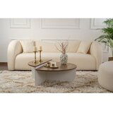 Hanah home stočić za dnevnu sobu orion - walnut, white walnutwhite coffee table | ePonuda.com