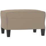  Trosjed s tabureom smeđesivi 180 cm od mikrovlakana | shoptok.hr