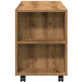 TV ormarić s kotačićima Artisan hrast 102x34,5x43 cm | shoptok.hr