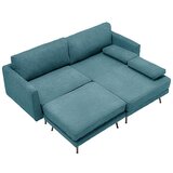 Bessagi Home sedežna garnitura dunja, oblika l | Shoptok.si