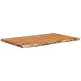 vidaXL stolna ploča 60x40x2,5 cm pravokutna bagremovo drvo živi rub | shoptok.hr