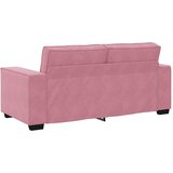  Dvosjed Kauč Roza 180x78x84 cm Baršun | shoptok.hr