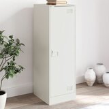 vidaXL Komoda bela 34,5x39x107 cm jeklo Cene