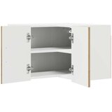  Stenska kuhinjska omarica s polico Umetni hrast 57 x 57 x 40 cm | Shoptok.si