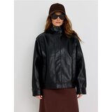 Sinsay Bomber jakna od umjetne kože | shoptok.hr