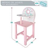  Visoki stolac Woomax 25 x 55 x 20 cm Lutke Bijela Roza 2 kom. | shoptok.hr