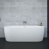  Kada akrilna SLIM WALL XS SLOT 160X75 sa oblogom bijela AQUAESTIL | Eponuda.ba