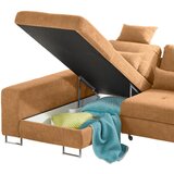 Hom`in SEDEŽNA GARNITURA, gladka tkanina oranžna | Shoptok.si