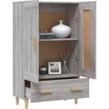  Visoka komoda boja hrasta sonome 70x31x115 cm konstruirano drvo | shoptok.hr