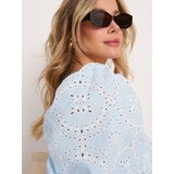 Sinsay Pamučna mini haljina s čipkastim uzorkom | shoptok.hr