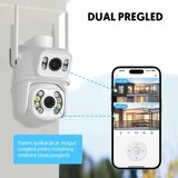 Sal WFIP-5043X IP WiFi dual kamera 6MP PTZ rotirajuća sa noćnim snimanjem | Eponuda.com