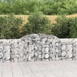  Lučne gabionske košare 17 kom 300x30x80/100cm pocinčano željezo | shoptok.hr