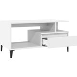  Stolić za kavu bijeli 90 x 49 x 45 cm od konstruiranog drva | shoptok.hr