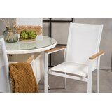 Venture Home Volta okrugli vrtni blagovaonski stol ⌀90 cm, bijeli | shoptok.hr