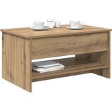 vidaXL Stolić za kavu hrast artisan 80 x 50.5 x 41.5 cm | shoptok.hr