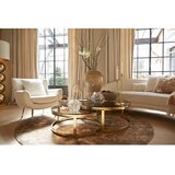Light & Living Kremno bel fotelj iz tkanine bouclé Vinstra – | Shoptok.si