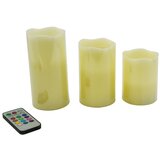 Hilight LED svijeće u setu od 3 kom (visina 10 cm) - | shoptok.hr