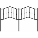  Metalno zamjensko uzglavlje crno 150 cm | shoptok.hr