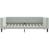  Dnevni krevet svjetlosivi 90 x 200 cm baršunasti | shoptok.hr