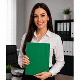  Cardboard Folder with Elastic Band, Lacquered, A4, 300 g/m2, Green | shoptok.hr