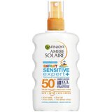 Garnier Ambre Solaire Sprej za zaštitu od sunca za decu Sensitive SPF 50+, 200ml | ePonuda.com