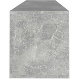 vidaXL TV omarica betonsko siva 120x30x40,5 cm iverna plošča | Shoptok.si