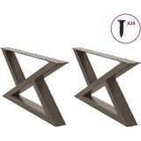 Noge za stolić za kavu 2 kom Prirodni čelik 70x(30-31 3) cm Cijene