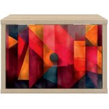  Wall-mounted noćni ormarić HEESCH Hrast sonoma 36 x 33 x 25 cm - Hrast sonoma Tiskanje boja 1 | shoptok.hr