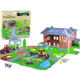 Lean_Toys Otroški set kmetija z traktorji in živalmi Cene