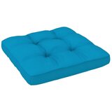  Vrtni tabure od paleta od bijelo impregnirane borovine - Plava 1 naslon za noge Bijela | shoptok.hr