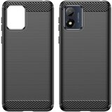 Techsuit Carbon Silicone maska za Motorola Moto E13 – crna | shoptok.hr