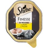 Sheba Mega pakiranje pladnji 22 x 85 g - Mousse s piščancem Cene