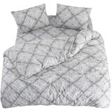 Mila Home Siva enojna/podaljšana posteljnina z rjuho/3-delna 160x220 cm Geometric – | Shoptok.si