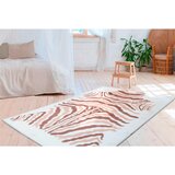 Kayoom PREPROGA Z VISOKIM FLOROM Rabbit Animal Elfenbein/Taupe 120/160 cm taftano krem barve, rjavosiva | Shoptok.si