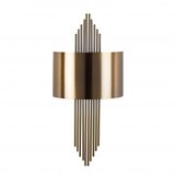 Opviq Zidna lampa VINT vintage/ zlatno, metal, 35 x 10 x 22 cm, ukupna dimenzija 75 x 10 x 22 cm, E27 40 W, 619 - A | shoptok.hr