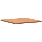 Stolna ploča 70 x 70 x 2 5 cm četvrtasta od masivne bukovine | shoptok.hr