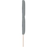 vidaXL Naslon za glavu dizajn dijamantnih blokova svjetlosiva 160 cm tkanina | shoptok.hr