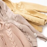 VAUVA Dečije set od 2: pantalone i dukserica sa kapuljačom - Pesak / 12-18 mes | Eponuda.com